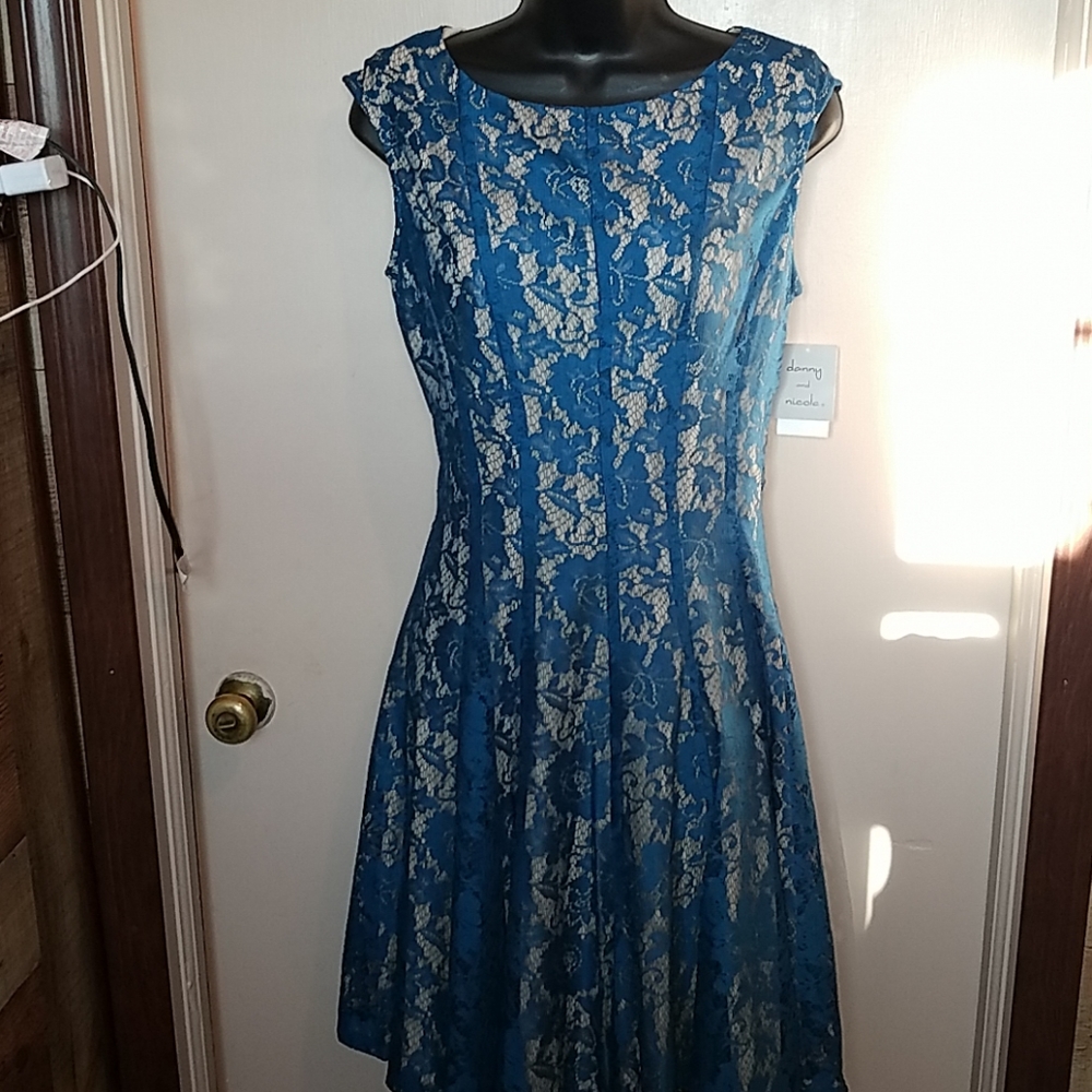 danny & nicole lace dress
